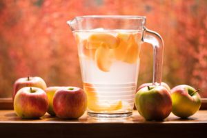 Ways to stay hydrated in the hot weather with fruit infused water