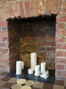 Ask Mr Pedometer and Friends about indoor air pollution - pic of an unused fireplace