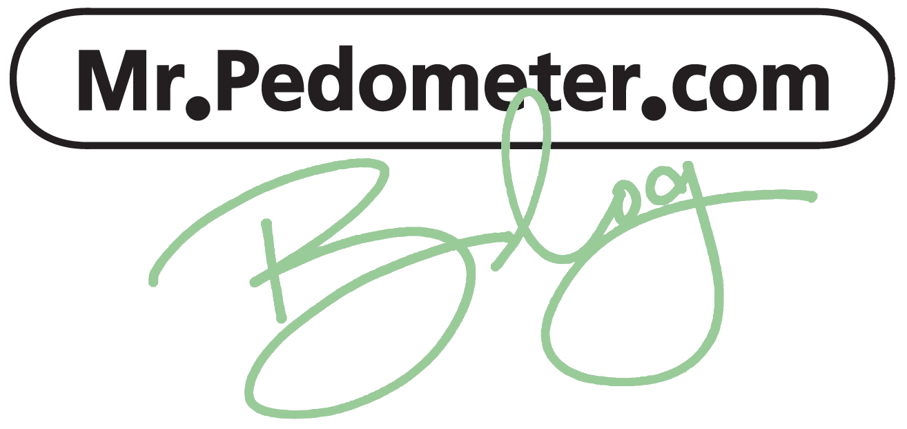 Mr.Pedometer.Com Blog Logo