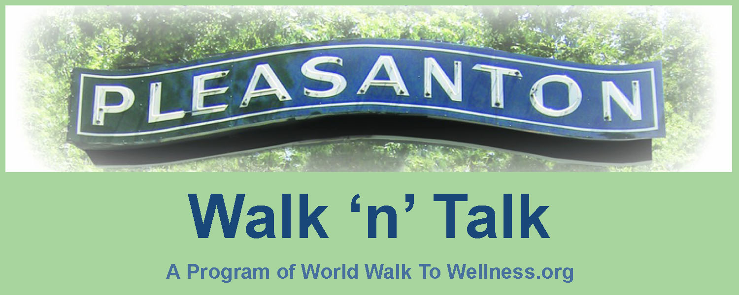 Pleasanton Walk n Talk logo